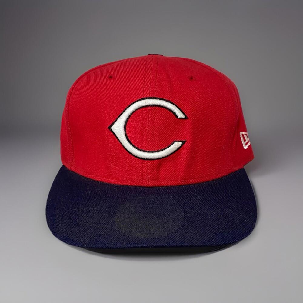 OFFICIAL ON FIELD CAP OF THE CINCINNATI REDS NEW ERA 59FIFTY SIZE 7